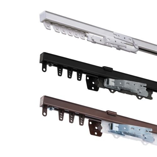 American Blinds: Basic Custom Traversing Drapery Hardware